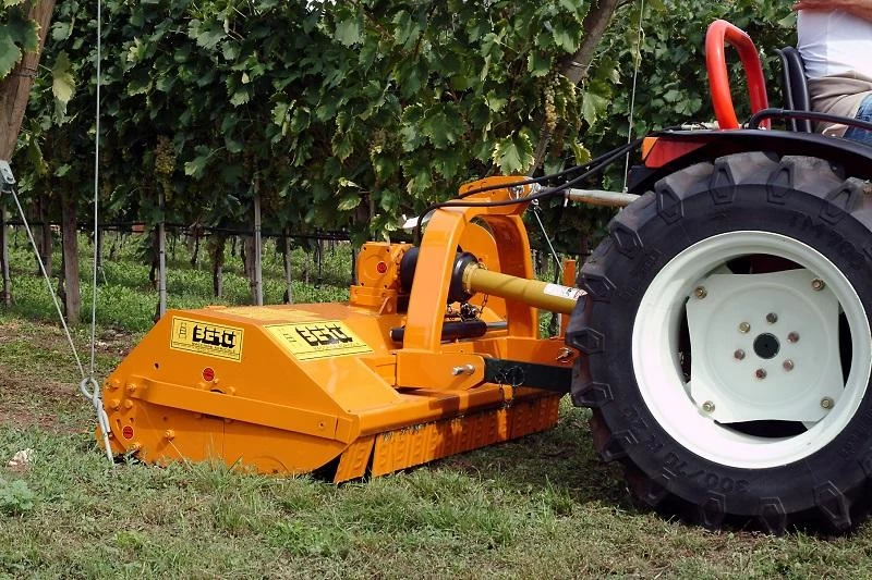 Vineyard-orchard mulchers